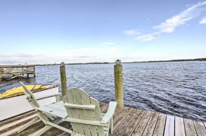 Serenity by the Sea Home with Dock - 6 Mi to Beach